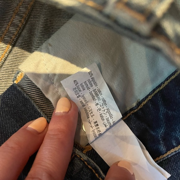 TRF Mid rise denim short - Picture 7 of 7